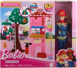 Poupée Barbie Pompière avec accessoires