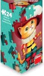 Puzzle Dino Le Chat botté 24 pièces