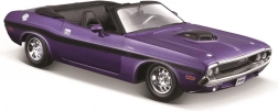 Modèle de voiture 1970 DODGE CHALLENGER R/T cabriolet 1:24