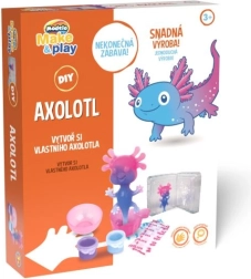 Modelo DIY axolotl – kit créatif pour fabriquer une figurine souple