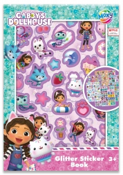 Autocollants scintillants La Maison Magique de Gabby A5, 8 feuilles