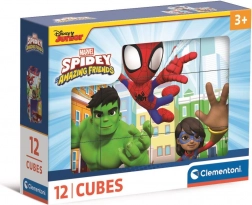 Cubes illustrés Spidey et ses formidables amis – 12 cubes