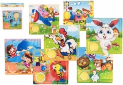 Puzzle coulissant Animaux et Enfants