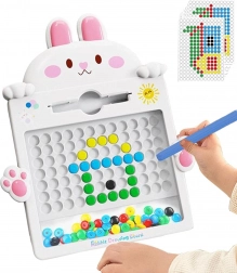 Tableau de dessin magnétique pour enfants Lapin WOOPIE