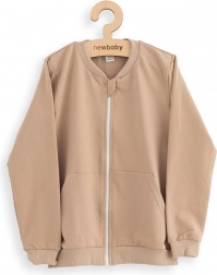 Sweat de survêtement enfant New Baby Kindergarten marron