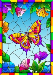 Puzzle papillon en cristal 1000 pièces