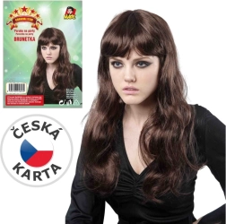 Perruque pour enfants marron Wig