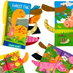 Woopie livre en tissu pour enfants Queues de la forêt