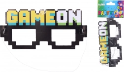 Masques de fête 17 × 7,6 cm – lot de 6