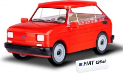 set de construction youngtimer collection fiat 126p elegant 1:35