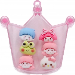 Set de bagues couronne 6 pcs