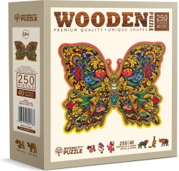 Puzzle en bois WOODEN CITY Ailes royales 250 pièces