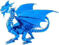 Puzzle 3D Dragon Bleu Metal Earth