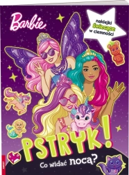 Barbie Dreamtopia : Que vois-tu la nuit ? livre interactif avec autocollants phosphorescents