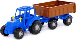 tracteur en plastique avec remorque Master