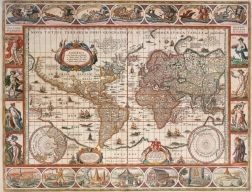 Puzzle Ravensburger Carte du monde 1650 – 2000 pièces