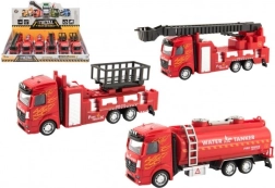 Camion de pompiers à friction