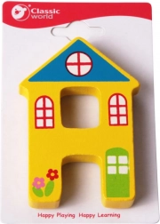 Lettre en bois H de Classic World