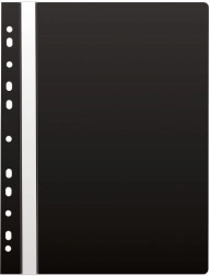 Relieur rapide A4 avec europerforation noir