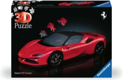 Puzzle 3D Ferrari SF90 Stradale de Ravensburger, 108 pièces