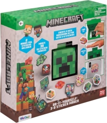 Minecraft Fabricant d’autocollants 3D Creeper