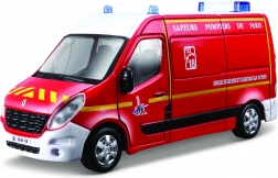 bburago 1:50 emergency – renault master pompiers/police