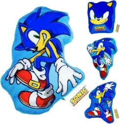 Coussin en peluche SONIC – 4 motifs, 15 cm