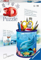 Ravensburger Puzzle 3D Porte-stylos Monde sous-marin