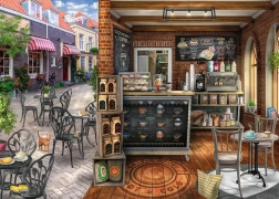 Puzzle 2D 1000 pièces – adorable café Ravensburger