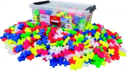 Plus-Plus BIG Boîte Néon 600 pièces