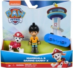 Set de figurines PAW PATROL Marshall et l’audacieux Danny X