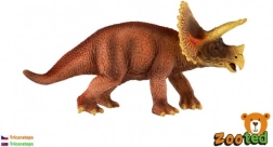 figurine en plastique de tricératops 20 cm
