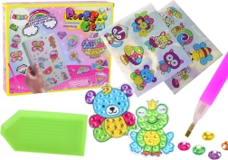 Kit de peinture diamant – autocollants colorés avec animaux