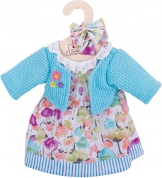Robe turquoise et gilet pour poupée de 38 cm Bigjigs Toys