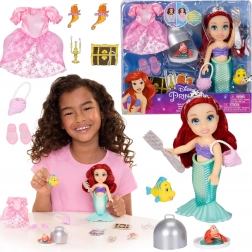 Mini poupée DISNEY La Petite Sirène Ariel 16 cm avec accessoires