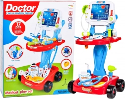 Set médical mobile à piles – bleu