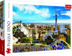 Puzzle 1500 pièces Park Güell, Barcelone – TREFL