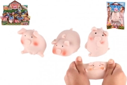 Cochonnet antistress en silicone élastique 6 cm