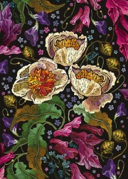 Puzzle Fleurs colorées 1000 pièces