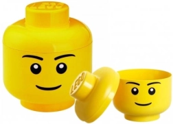 Tête de rangement Lego L – garçon