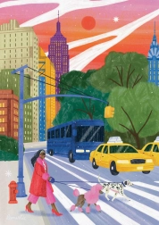 Puzzle Promenade à New York 500 pièces