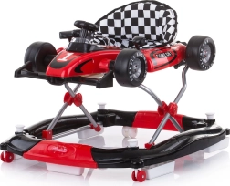 Trotteur 4-en-1 Car Racer – Rouge