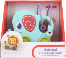 Labyrinthe en plastique éléphant sur roulettes