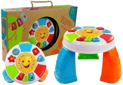 Table d’apprentissage interactive pour tout-petits – formes, couleurs et sons