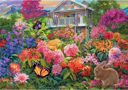 Puzzle Jardin des Lapins 104 pièces
