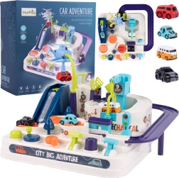 Piste d’obstacles interactive avec hélicoptère