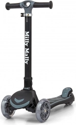 Trottinette tricycle pour enfants Milly Mally Boogie, noire