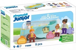 playmobil junior bus touristique avec figurines