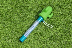 Thermomètre de piscine flottant en forme de cactus
