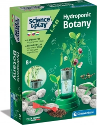 clementoni science & play laboratoire : botanique hydroponique – kit éducatif pour culture hors-sol